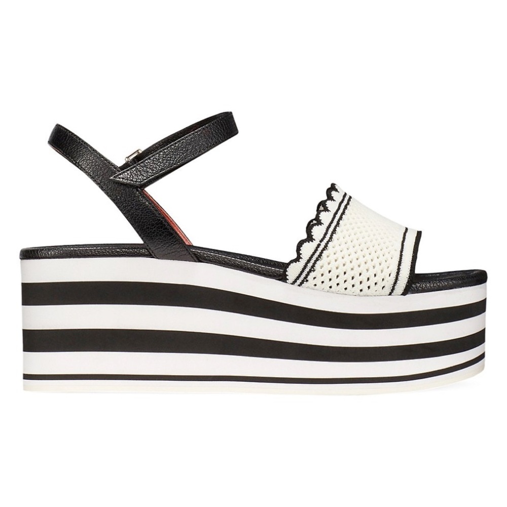 Kate Spade Highrise Spade Platform Wedge Sandals